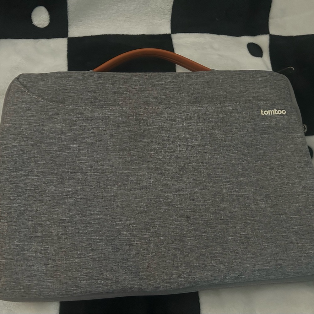 Tomtoc Charcoal Laptop Bag for Men